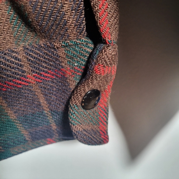👕🌶 Vintage Pendleton Plaid Heavyweight Long Flannel Jacket - Picture 7 of 9